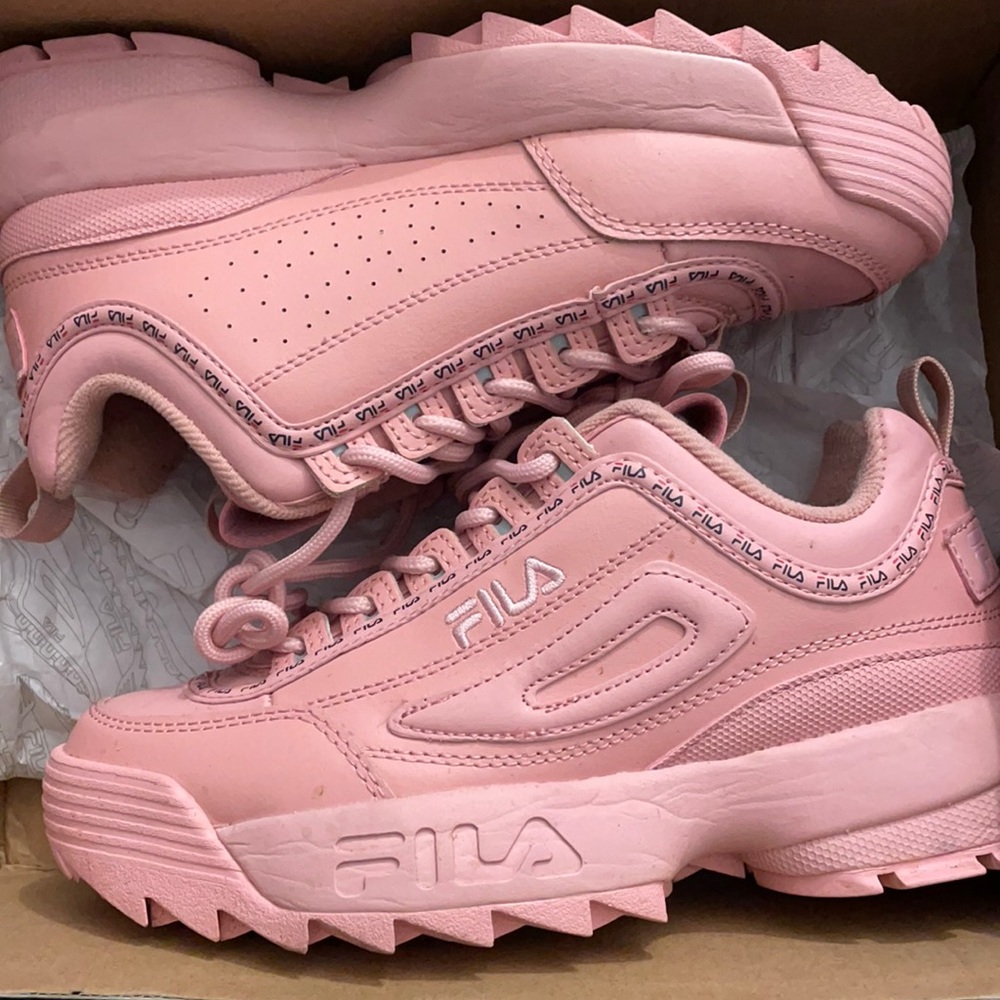Fila Disruptor II premium repeat in Pink